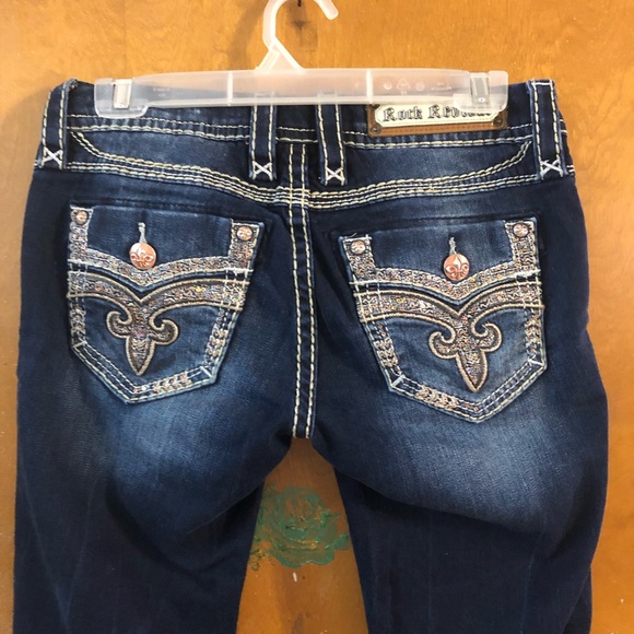 Rock Revival Denim - Rock Revival jeans Vanessa stretch skinny Rose Gold